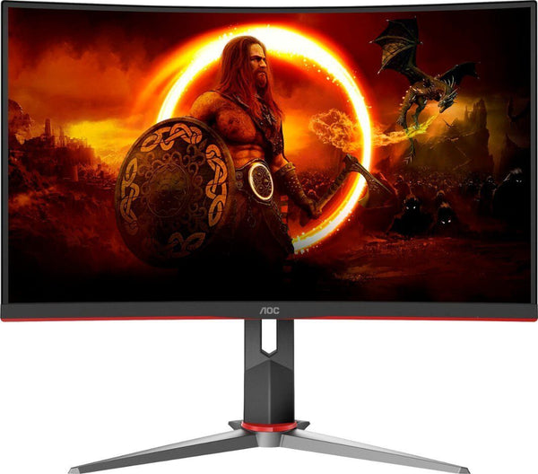 AOC C27G2-B 27" 1920 x 1080 165Hz Curved Gaming Monitor - Certified Refurbished