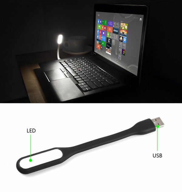 Flexible USB LED Light Lamp Computer Keyboard Study Reading Notebook Laptop PC