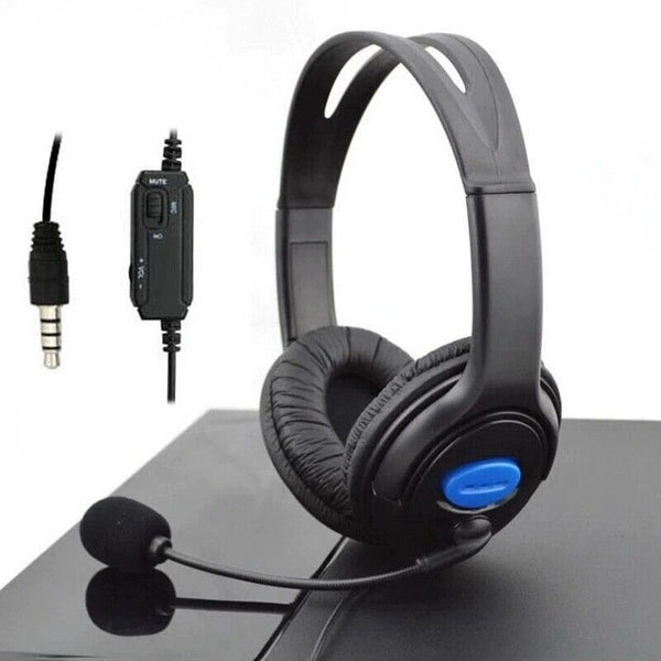 Wired Stereo Bass Surround Gaming Headset for PS4 New Xbox One PC with Mic